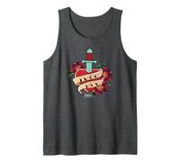 The Princess Bride Twoo WUV Tattoo Heart Retro Movie Canotta