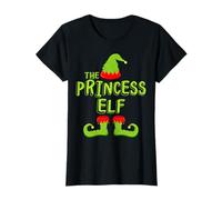 The Princess Elf t-shirt abbinata camicia elfo di Natale Maglietta