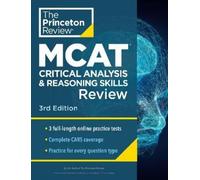 The Princeton Review Princeton Review MCAT Critical Analysis and Re (Tascabile)