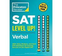 The Princeton Review SAT Level Up Verbal (Tascabile) College Test Preparation