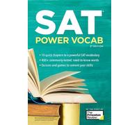 The Princeton Review SAT Power Vocab, 3rd Edition (Tascabile)