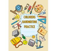 The Print Handwriting Workbook for Kids Ages 3-8: Improve Your Writing Skills and Coloring