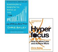 The Productivity Project, Hyperfocus 2 Books Collection Set By Chris Bailey