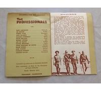 The Professionals Burt Lancaster Lee Marvin R. Ryan 1966 programma cinematogr...