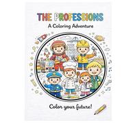 The Professions - A color adventure.: Color your future.