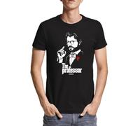 The Professor 115 Maglietta Uomo Manica Corta, Nero , M