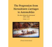 The Progression from Horsedrawn Carriages to the Automobile: The Men Behind the Movement 1891-1948