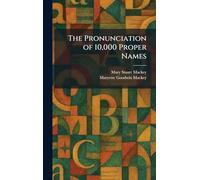 The Pronunciation of 10,000 Proper Names