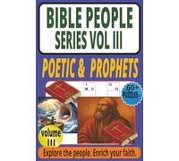 The Prophets & Poets Bible Puzzle Book: 60+ Engaging Bible Character Puzzles with Verses, Histories & Study Bonuses. Explore the People, Stories & Verses of Job to Malachi through crosswords.