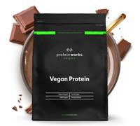 THE PROTEIN WORKS Proteine Vegane In Polvere - 100% A Base Vegetale E Naturale - Miscela Di Proteine Vegane - 16 Agitare - Cioccolato Morbido - 500 g