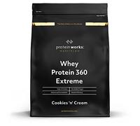 The Protein Works - Proteine Whey 360 Extreme in Polvere - Panna & Biscotti - Frullato Ad Alto Contenuto Proteico - Con Glutammina, Vitamine e Minerali - 600g