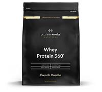 THE PROTEIN WORKS Proteine Whey 360 In Polvere, Vaniglia Morbida, Frullato Ad Alto Contenuto Proteico, Senza Zuccheri Aggiunti e Basso Contenuto Di Grassi, Miscela Di Proteine 600 g