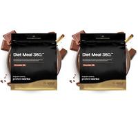 THE PROTEIN WORKS Sostituto Del Pasto Dietetico, Supporta la Perdita di Peso, Sazietà di Lunga Durata, Alto Contenuto di Proteine, 14 Servings, Cioccolato Morbido, 1 kg (Confezione da 2)