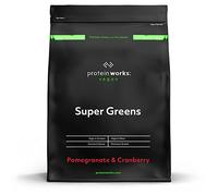 The Protein Works - Super Greens, Superaliments - 1 porzione = 5 frutta e verdura - Sapori naturali, 100 g a 1 kg