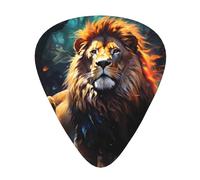 The proud lion Guitar paddle, basso, chitarra elettrica o Hawaii quattro corde (12 confezioni, sottile, medio, pesante)