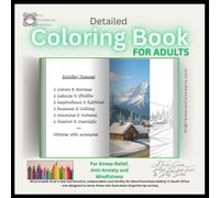 The Providence Initiative Detailed Coloring Book for Adults: For Stress-Relief, Anti-Anxiety and Mindfulness