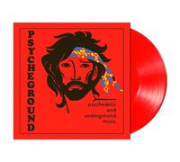 THE PSYCHEGROUND GROUP - Psychedelic and underground music (red vinyl LP library