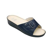 Scholl Mango, Sandali Donna, Blu, 36 EU
