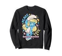 The Puffetta Estiva del Film Puffetta Peace & Love Flower Power Felpa