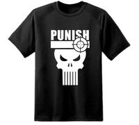 The Punisher Maglietta Del Film Marvel (S-3XL) Iron Man Captain America
