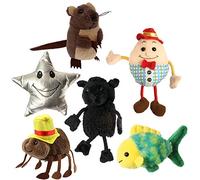 The Puppet Company Filastrocche Set di 6 Marionette da Dito