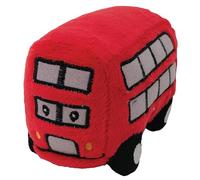 The Puppet Company Marionetta da dito a forma di autobus in rosso, giocattolo di peluche per narrazione, giochi di ruolo e viaggi, carino Road Vechile da collezione per bambini e adulti, 12 cm