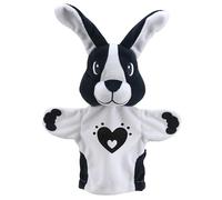 The Puppet Company - My First Puppet Bianco e Nero Coniglio Marionetta - Adatto Dalla Nascita - PC003804