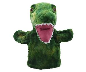The Puppet Company PC004636 Puppet Buddies T-Rex Marionetta da Mano, Verde