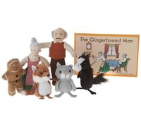 The Puppet Company - Traditional Story Sets - The Gingerbread Man Finger Puppet