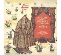 The Purcell Consort Of Voices , Grayston Burgess - English Madrigals From The Courts Of Elizabeth I And James I - Turnabout - TV 34202S, Turnabout - TV.34202S