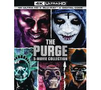 The Purge: 5-Movie Collection - 4K Ultra HD + Blu-ray + Digital (4K UHD Blu-ray)