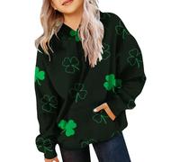 The Purge Costume per bambini con stampa quotidiana, casual, a maniche lunghe, con cappuccio, top (verde, 2-3 anni)