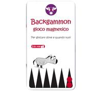 The Purple Cow- Contadini Backgammon Magnetico, Colore Viola, 7290018133217