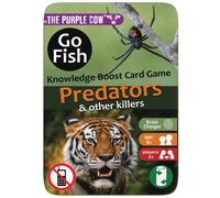 The Purple Cow Go Fish! - Predators and Other Killers - The Classic Card Game with a General Knowledge Boost for Kids & Families Ages 6+