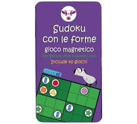 Purple Cow- Sudoku con Le Forme Magnetico Gioco, 7290016026979