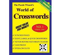 The Puzzle Wizard World of Crosswords No. 1 (Tascabile)