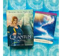 The QUANTUM Oracolo Mazzo Carte E Guida Hay House Da Sandra Anne Taylor Nuovo