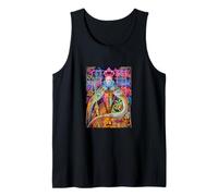The Queen, Cool Hand Drawn Graffiti Queen Cartoon Graphic Canotta