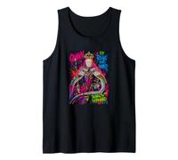 The Queen, Cool Hand Drawn Graffiti Queen Cartoon Graphic Canotta