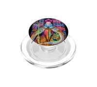The Queen, Cool Hand Drawn Graffiti Queen Cartoon Graphic PopSockets PopGrip per MagSafe
