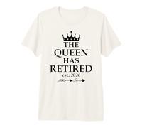 The Queen Has Retired Not My Problem Womens Retirement 2026 Maglietta Premium