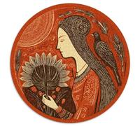 The Queen Is Holding A Girasole Puzzle Per Adulti 1000pcs (67.5x67.5cm),Giochi Di Sfida