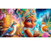 The-Queen-of-Egypt Puzzle 1000 pezzi Carta riciclata Estremamente difficile Idea regalo perfetta per adulti 70x50cm/1000pcs