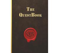 The QuestBook: A Fantasy Adventure RPG Planner with 100 Missions, Skill Trees, EXP System and Daily Progress Tracking