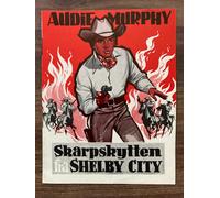 The Quick Gun Audie Murphy, Merry Anders 1964 programma cinematografico danese