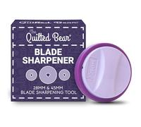 The Quilted Bear affilacoltelli - Affilalama per lama da 28 mm e 45 mm per lavori artigianali, trapuntatura e cucito, compatibile con i coltelli di marca più diffusi.