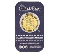 The Quilted Bear Custodie magnetiche per aghi - Custodia per aghi smaltata per accessori da cucito, ricamo e punto croce | Supporto sicuro per spille e aghi da cucito (punto croce)