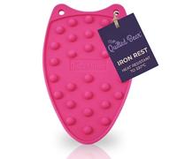 The Quilted Bear Mini poggia ferro da stiro, mini cuscinetti in silicone resistenti al calore, per lavori artigianali generici o quilting, con quattro tappetini disponibili (rosa)