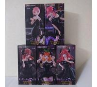 The Quintessential Quintuplets BiCute Dark Figure Set Completo Nuovo Giappone...