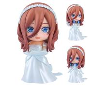The Quintessential Quintuplets Nakano Miku Figura 10 cm Action Figure Mobili Accessori Intercambiabili Statua Decorazione Desktop Regali da Collezione